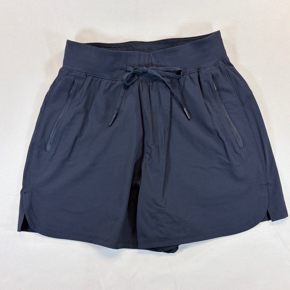 Lululemon License to Train Short Women's 2 Black 4" Inseam Gym Lifting LW7CPYS